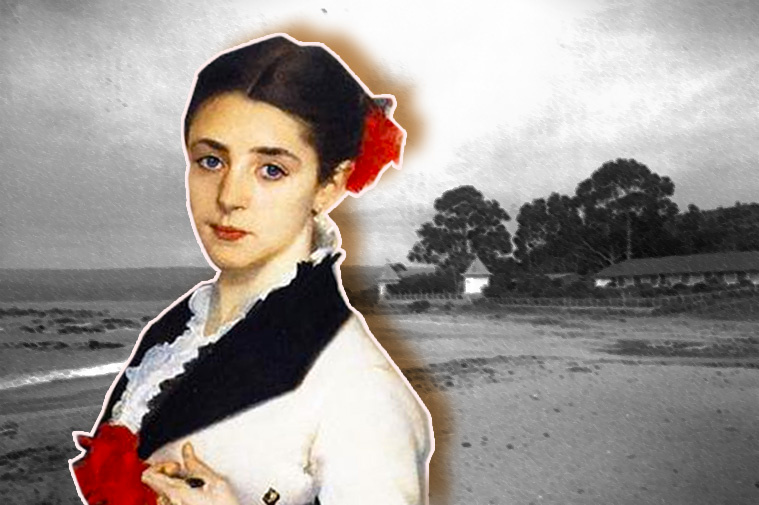 Amalia Errázuriz Urmeneta y Algarrobo de 1870